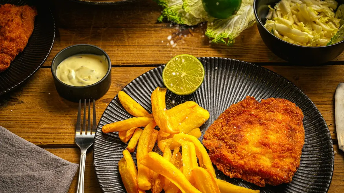 Cordon bleu maison : Cuisson cordon bleu maison Airfryer