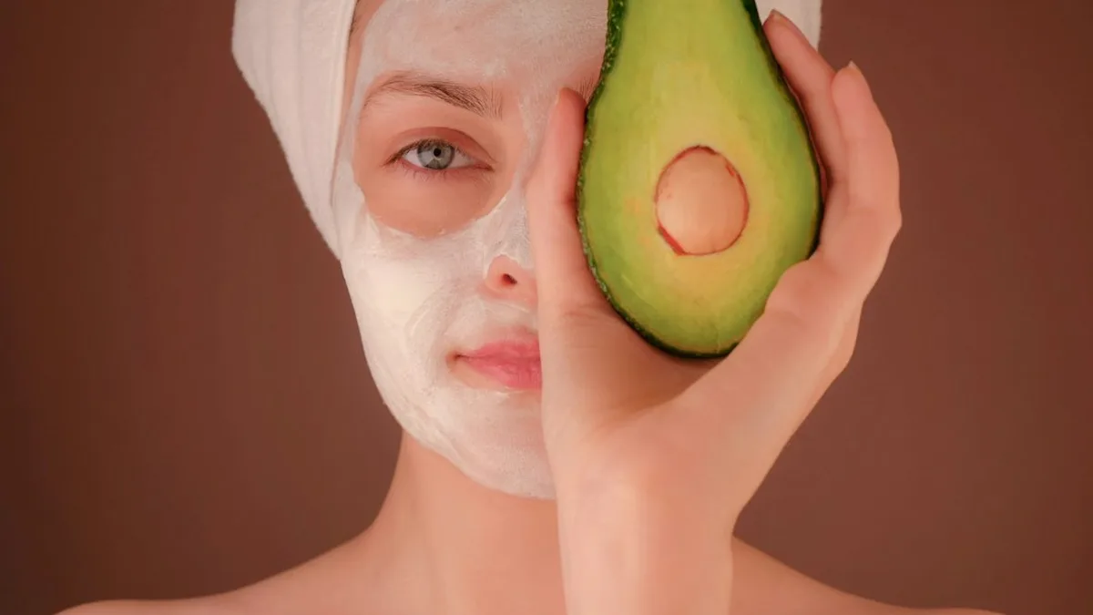 Masque visage maison boutons